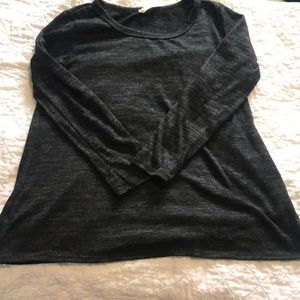 Black stretchy sweater